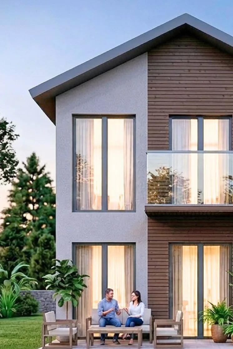 Aldemir — exteriér prefabrikovaného domu